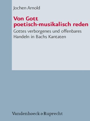cover image of Von Gott poetisch-musikalisch reden